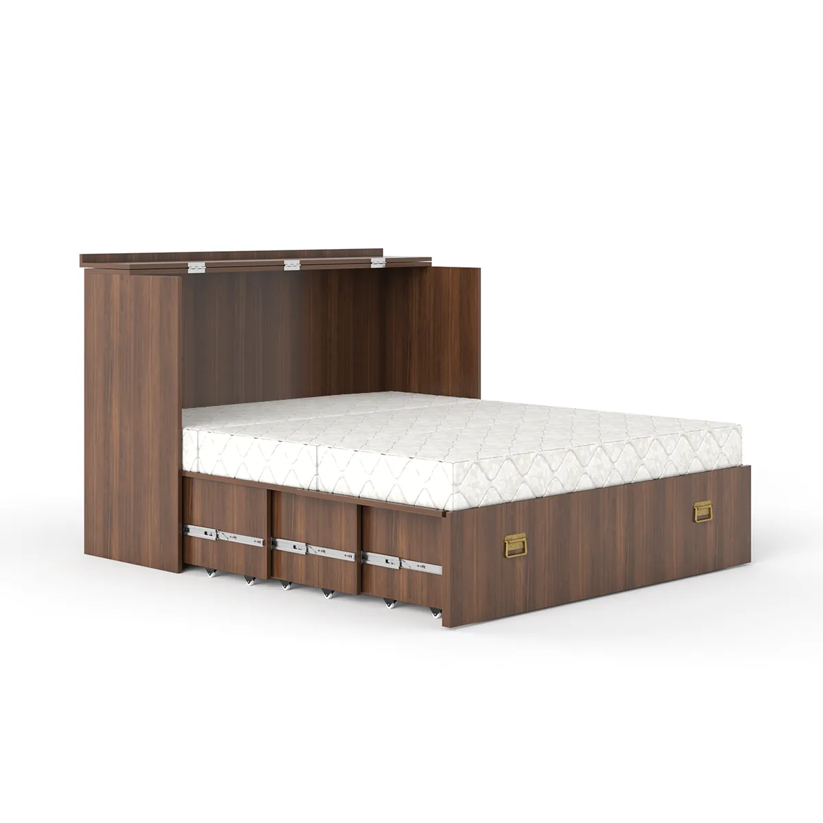 Pengu Folding Bed 6X4 ft Double Bed