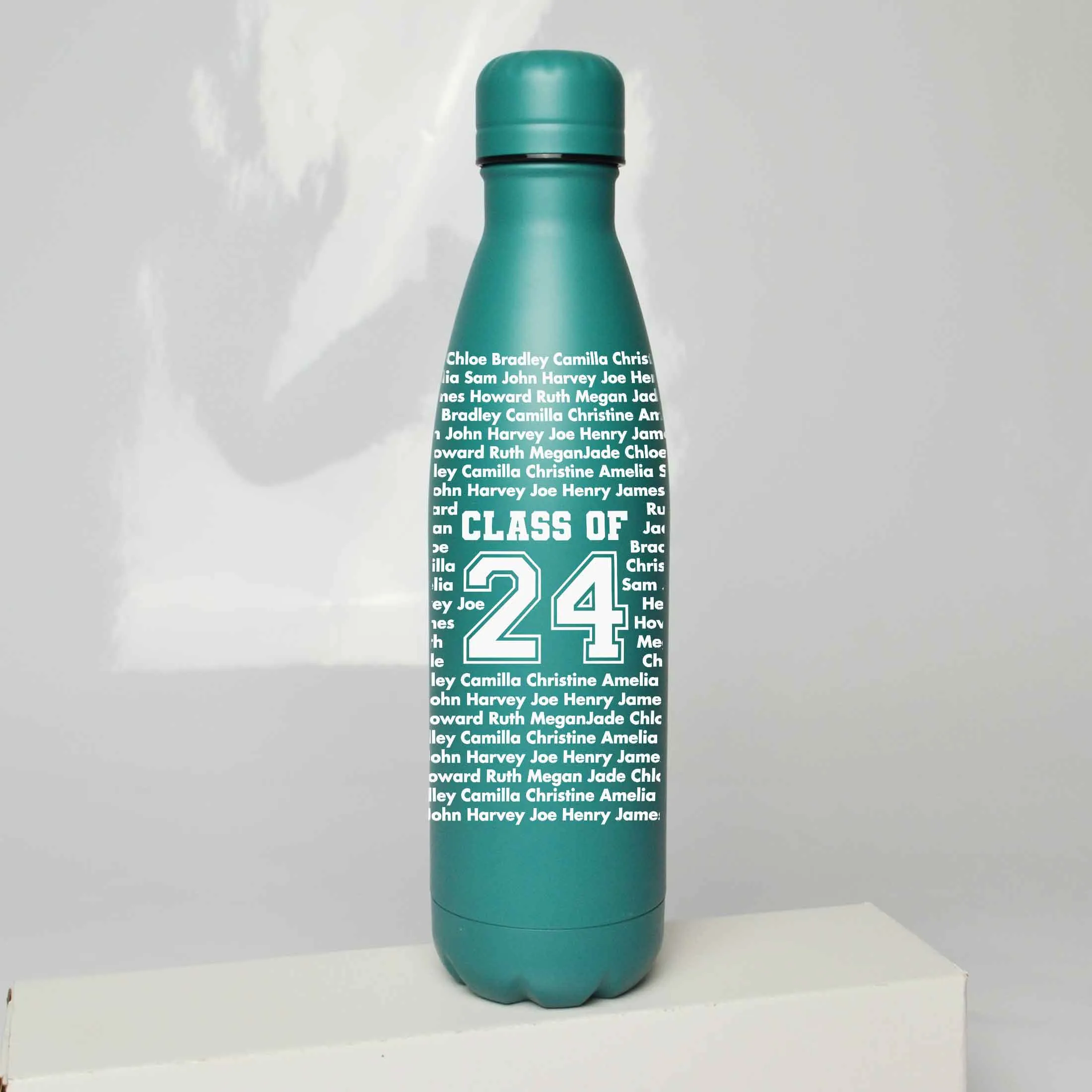 Personalised Leavers Names Thermos Bottle 500ml