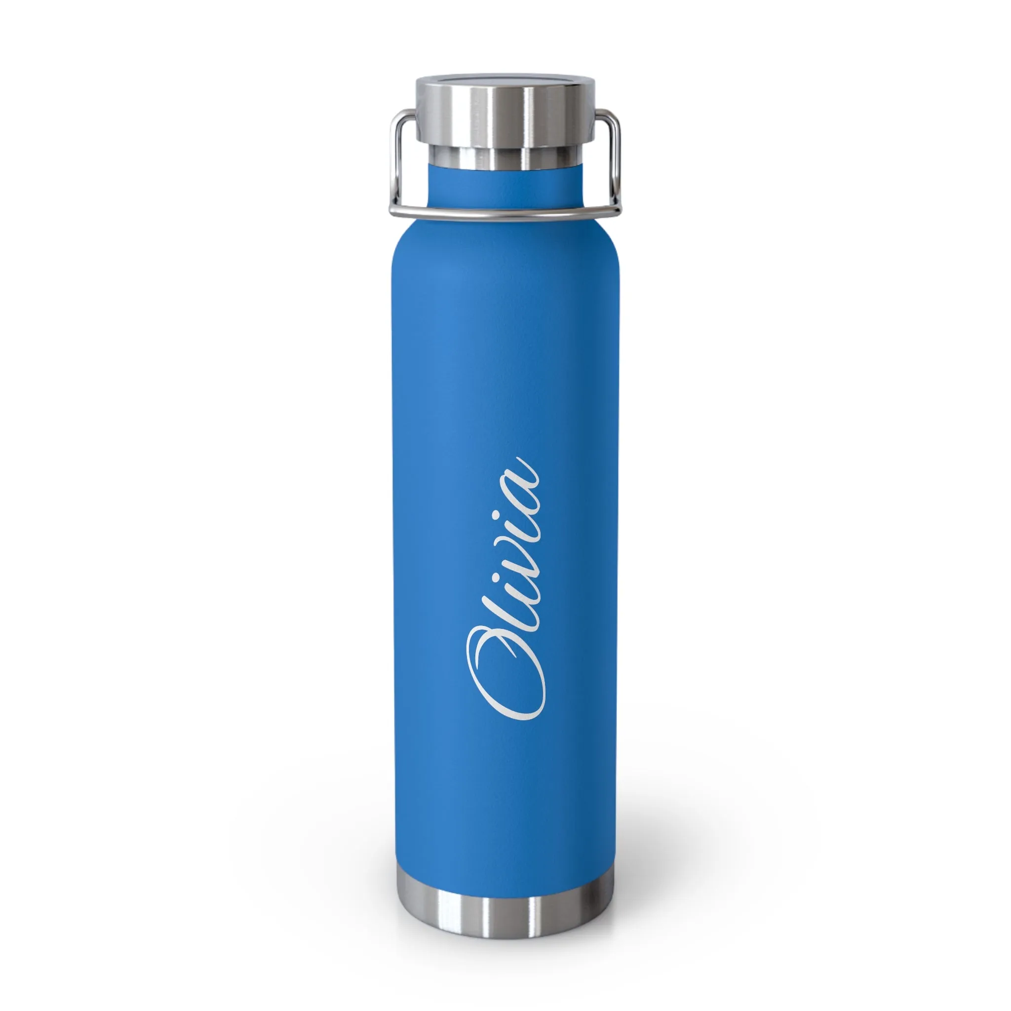 Personalized Water Bottle - Script Lettering