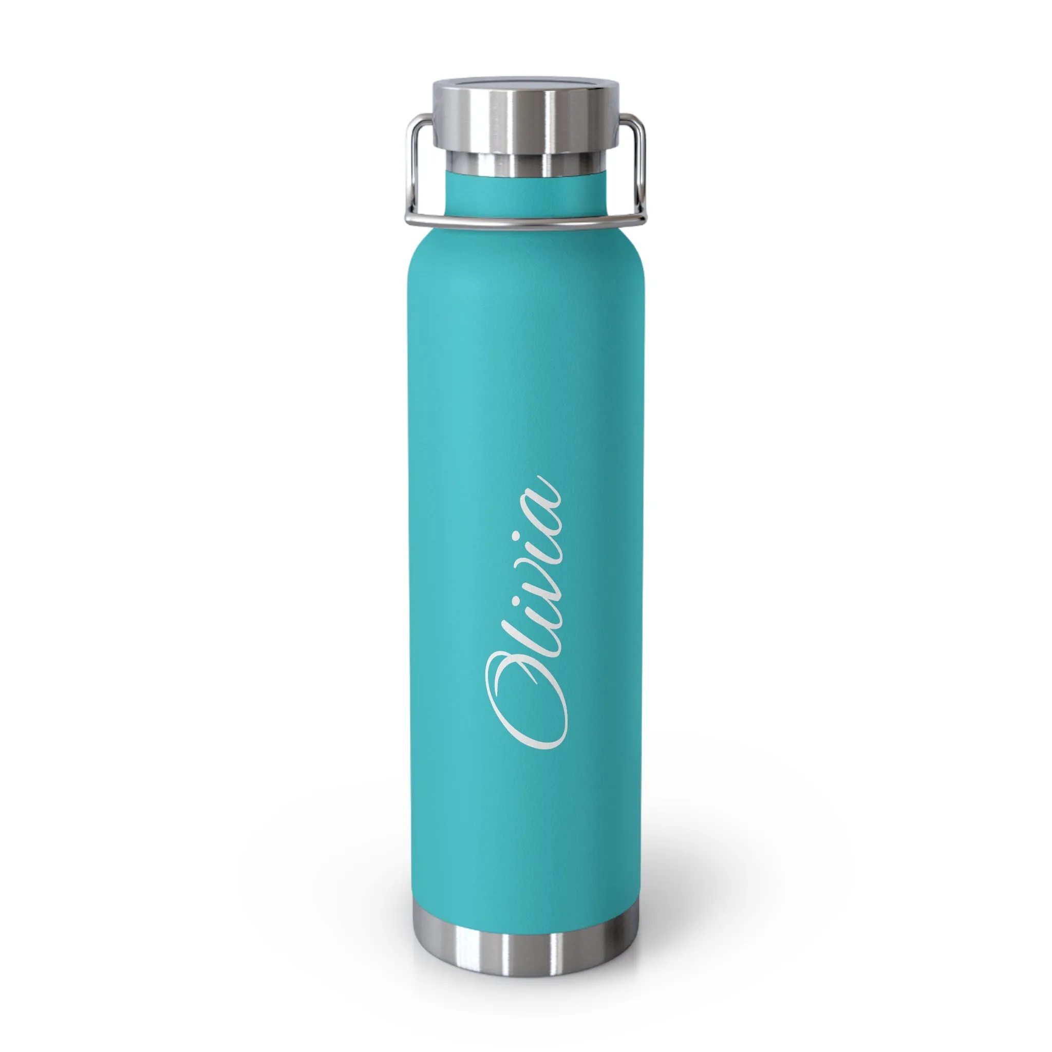 Personalized Water Bottle - Script Lettering