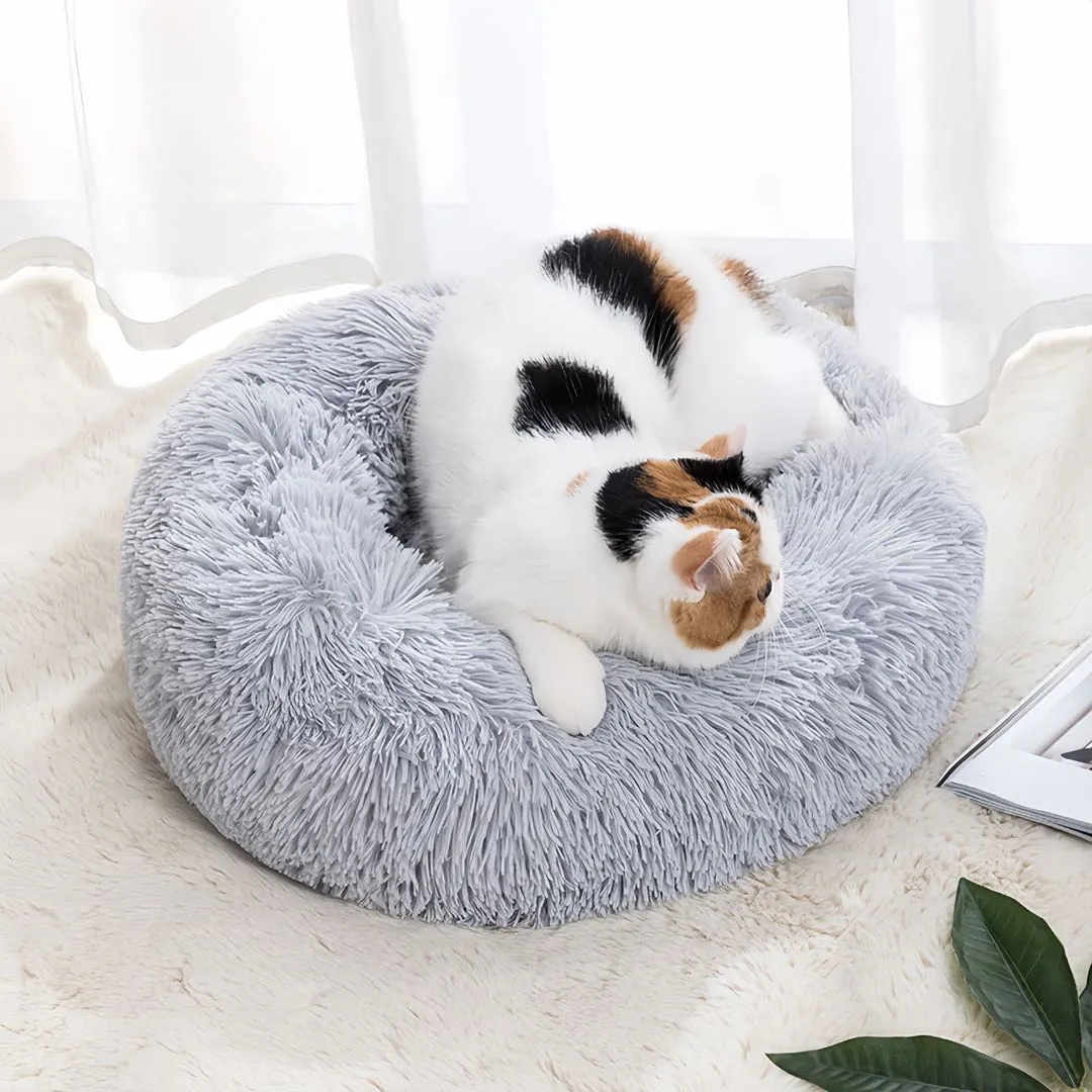 Plush Nest Cat Bed Dog Bed Pet Calming Bed