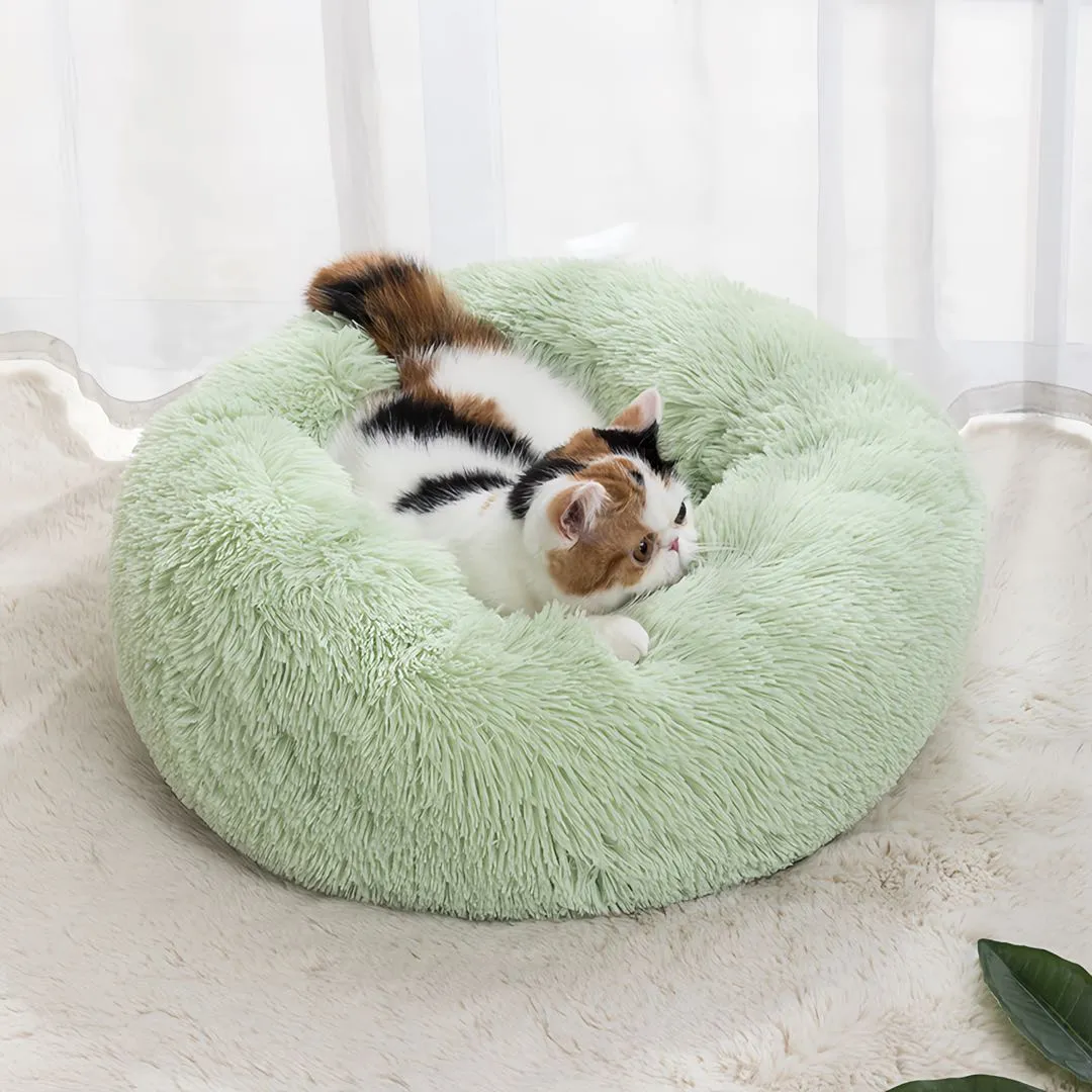 Plush Nest Cat Bed Dog Bed Pet Calming Bed