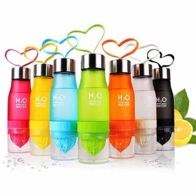 Portable Creative Fruit Juice Infuser Water Bottle 650ml