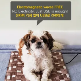 Portable Mini Heating Mat (Connect to USB port)_USB온열매트