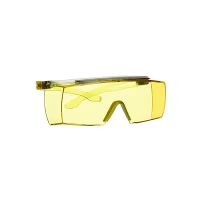 Protective Glasses - 3M™ SecureFit™ 3700 Series OTG Safety Glasses with Scotchgard™ Anti-Fog Coating, SF3703SGAF-GRN