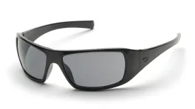 Pyramex SB5620DT Goliath Black Safety Glasses W/ Gray Anti-Fog Lens (12 each)