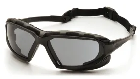 Pyramex SBG5020DT Highlander Plus™ Black-Gray Goggles W/ Gray Anti-Fog Lens (12 each)