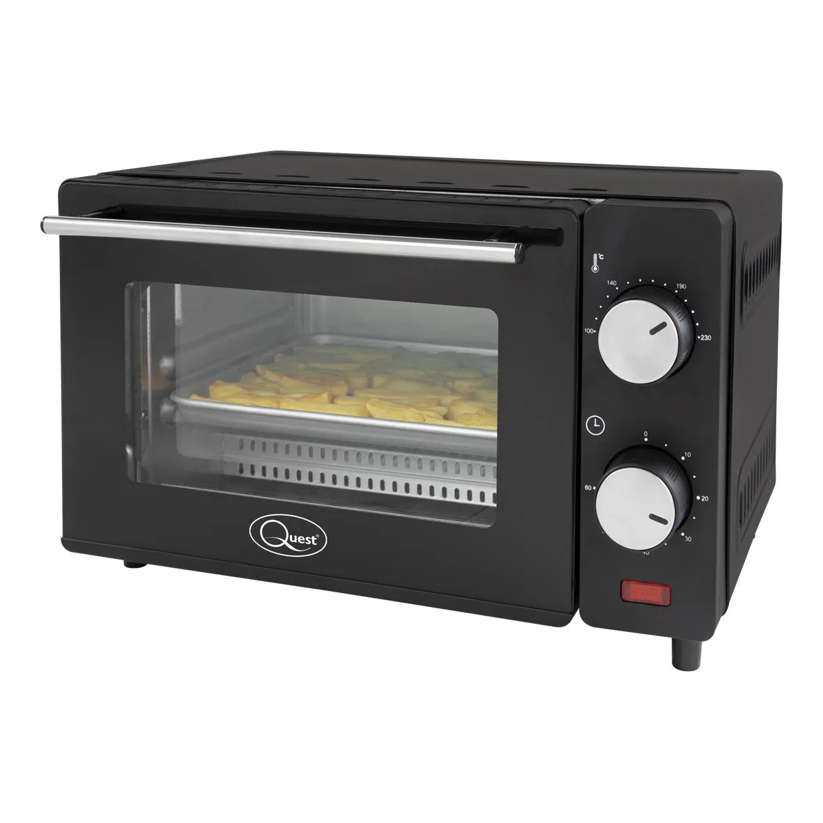 Quest 650W 9 Litre Oven - Black