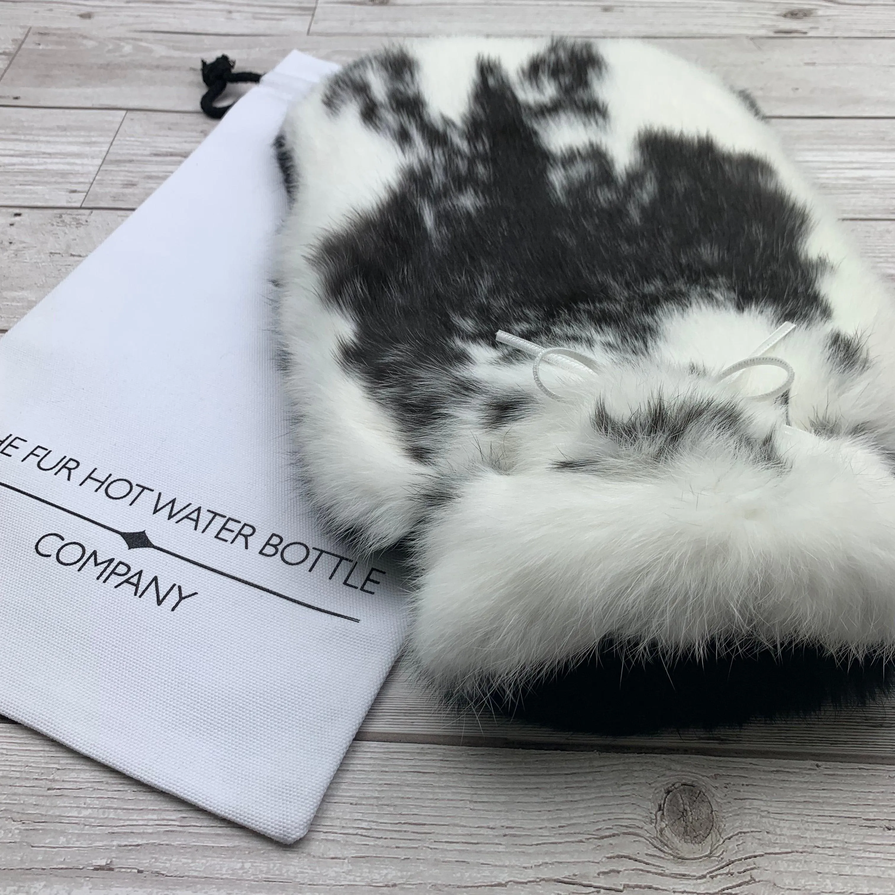 Rabbit Fur Luxury Hot Water Bottle | A warm cocoon that wraps you in calm