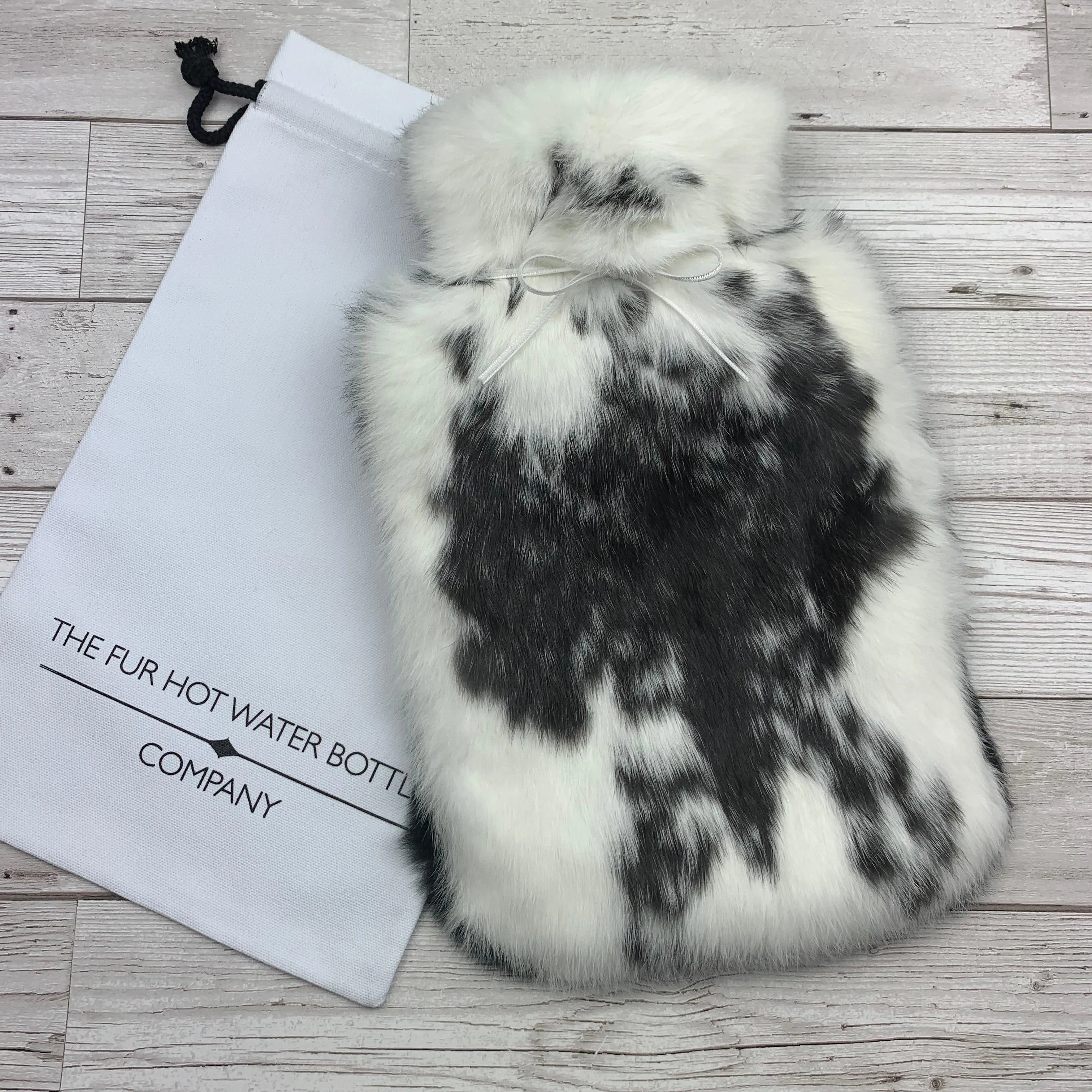 Rabbit Fur Luxury Hot Water Bottle | A warm cocoon that wraps you in calm