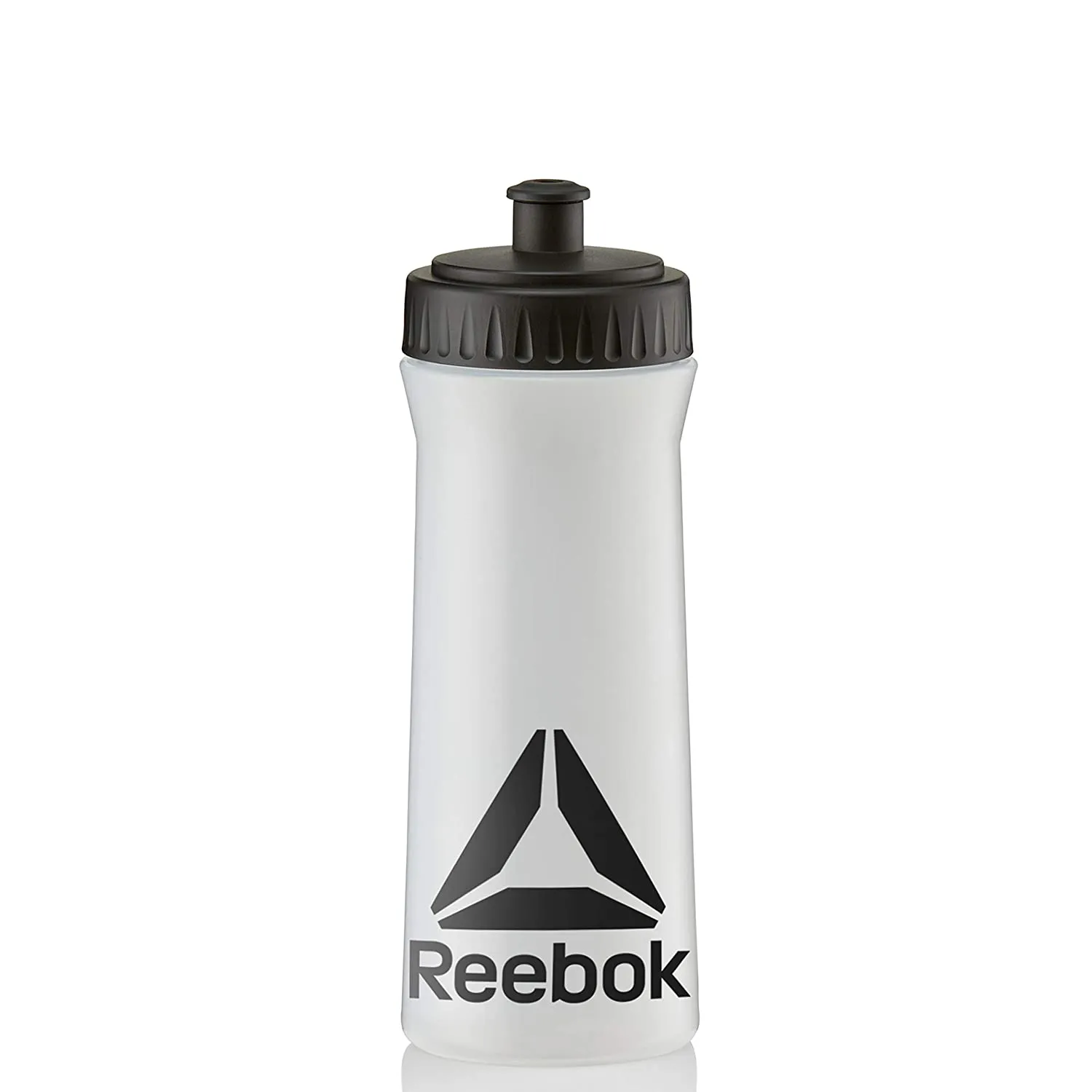 Reebok Water Bottle, Clear/Black - 500 ML