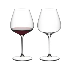 Riedel 2-Piece Crystal Pinot Noir/Nebbiolo/Aperitivo Wine Glass, 25 Oz