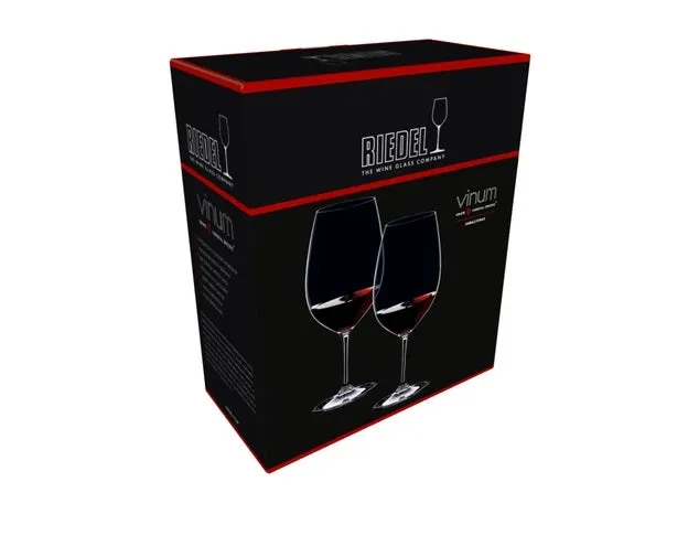 Riedel Set of 2 Vinum Syrah/Shiraz/Tempranillo Wine Glasses