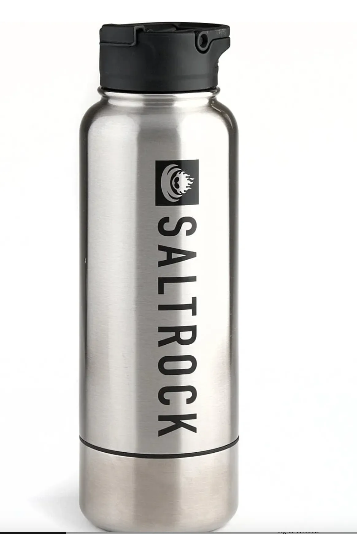 Saltrock Stash - Stainless Steel Water Bottle - Silver