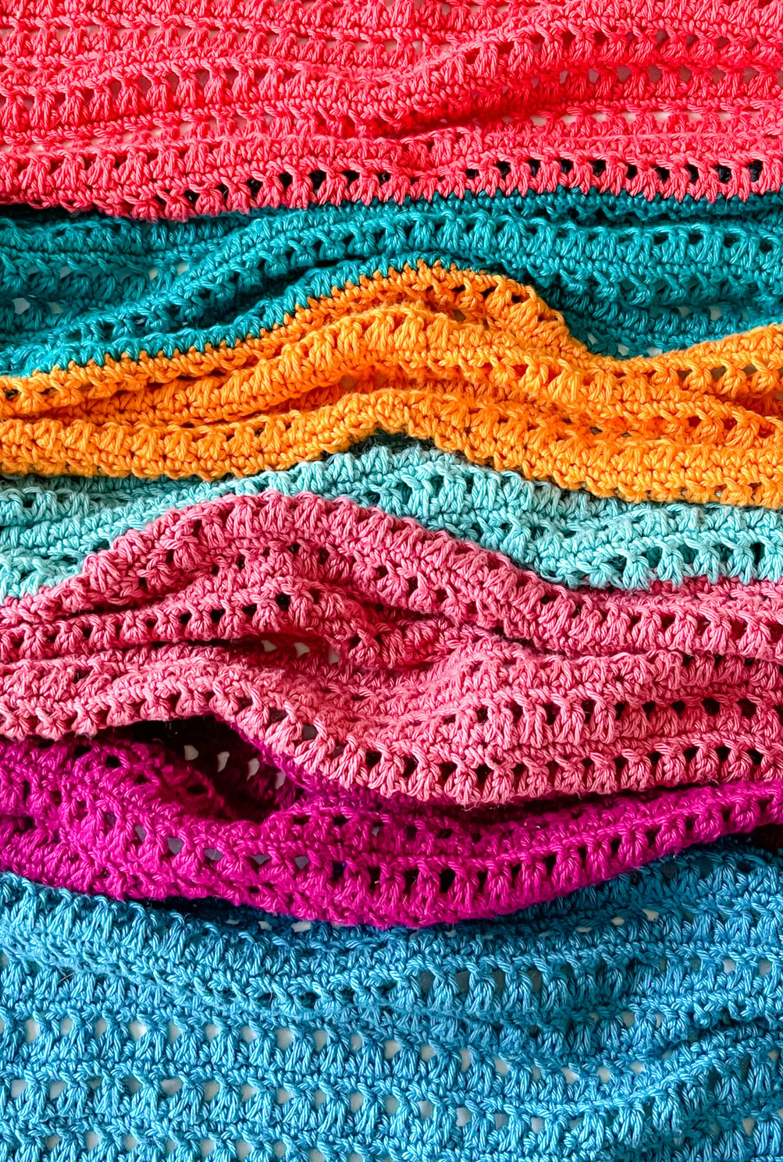 Saltwater Afghan // Crochet PDF Pattern