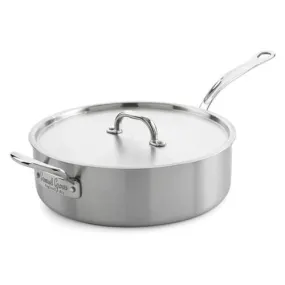 Samuel Groves Classic Stainless Steel Triply Sautepan with Lid 26cm