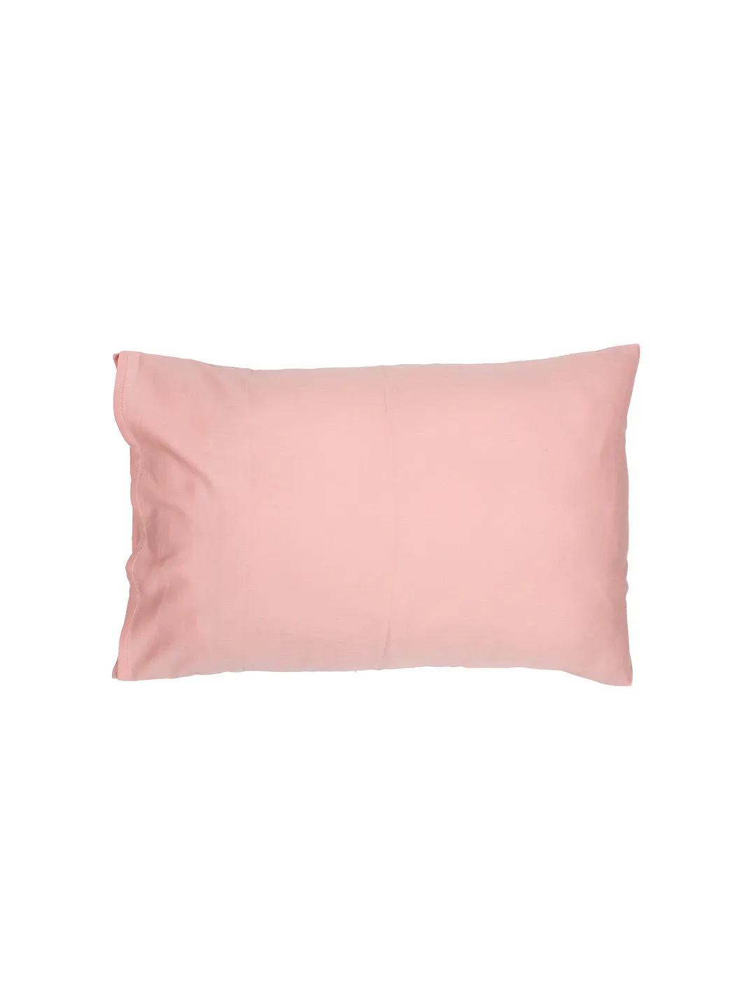 Shobhanjan Pink Fitted Sheet with Pillow Cover