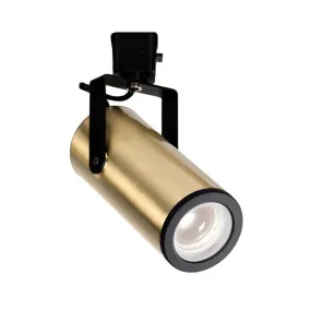 Silo LED Track Head 20W 1100 Lumens 3000K, Juno, Brass