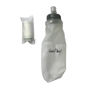 SimPure Soft TPU 400ml Water Flask with Filter