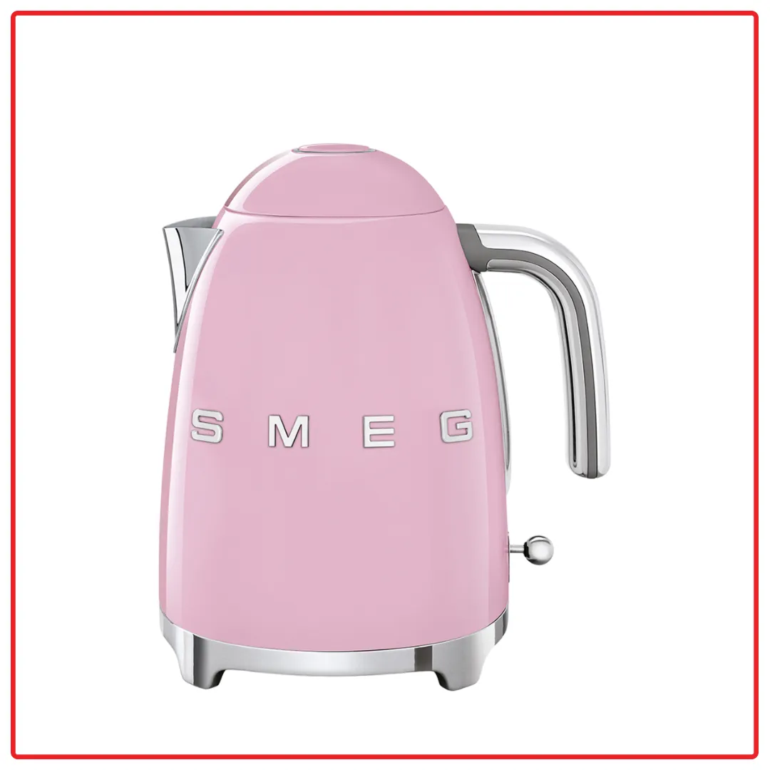 SMEG KLF03PKUK (Pink) 1.7L 50’s Retro Style Electric Kettle