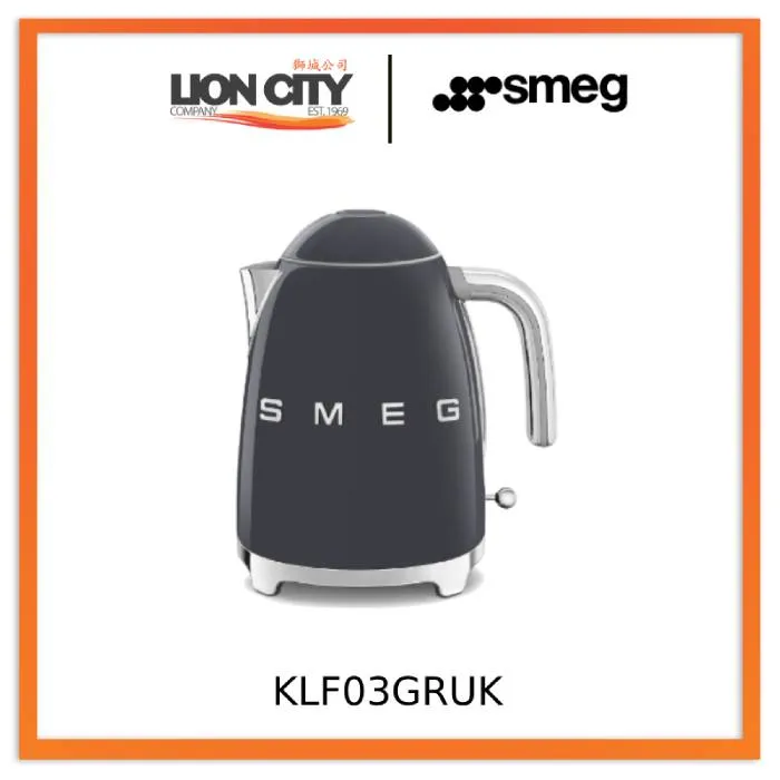 Smeg KLF03RDUK/BLUK/PKUK/CRUK/PBUK/PGUK/WHUK/GRUK Kettles 50's Style