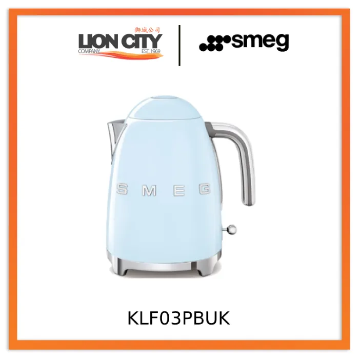 Smeg KLF03RDUK/BLUK/PKUK/CRUK/PBUK/PGUK/WHUK/GRUK Kettles 50's Style