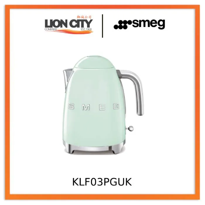 Smeg KLF03RDUK/BLUK/PKUK/CRUK/PBUK/PGUK/WHUK/GRUK Kettles 50's Style