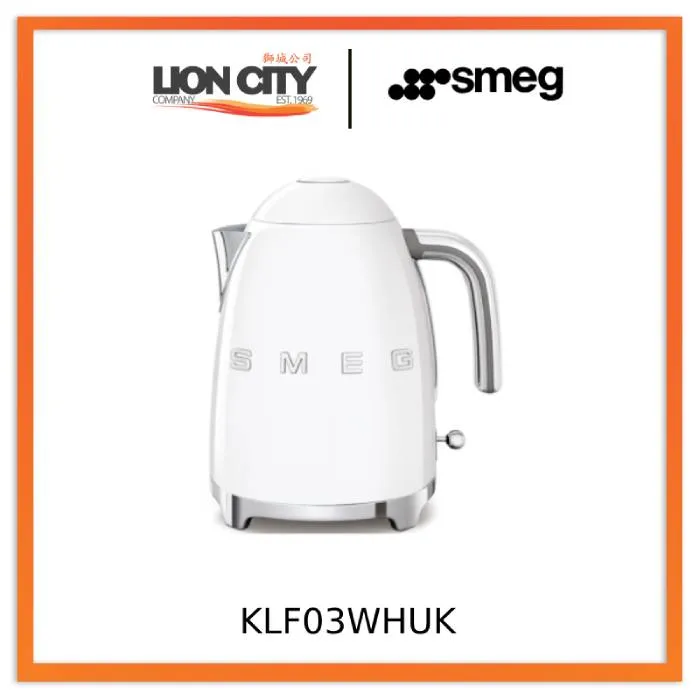 Smeg KLF03RDUK/BLUK/PKUK/CRUK/PBUK/PGUK/WHUK/GRUK Kettles 50's Style