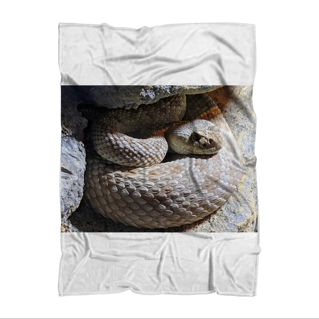 Snake Sublimation Throw Blanket