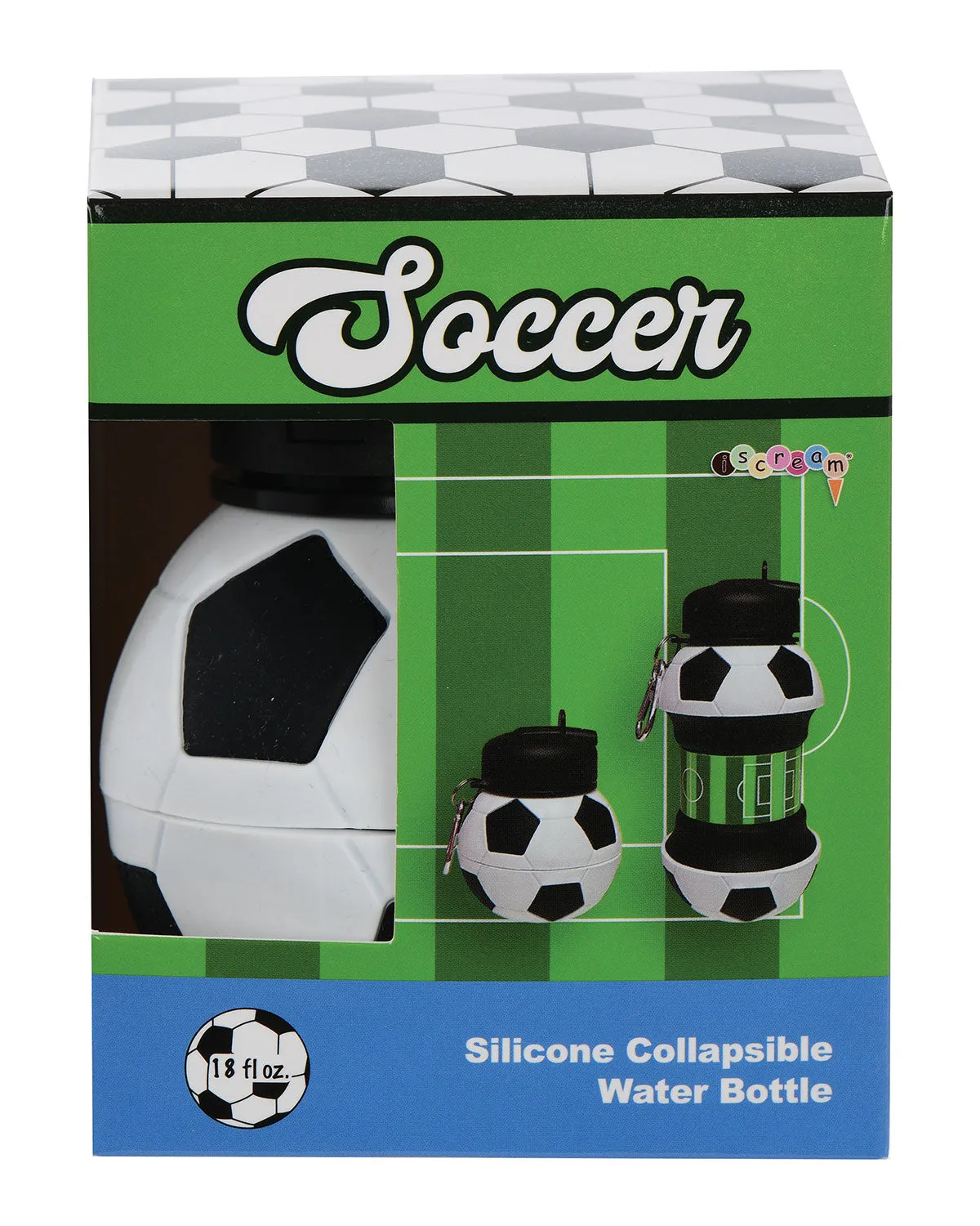 Soccer Collapsible Water Bottle