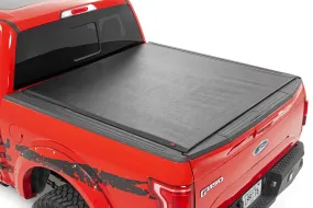 Soft Roll Up Bed Cover | 5'7" Bed | Ford F-150 /F-150 Lightning -2022 | 2015-2022