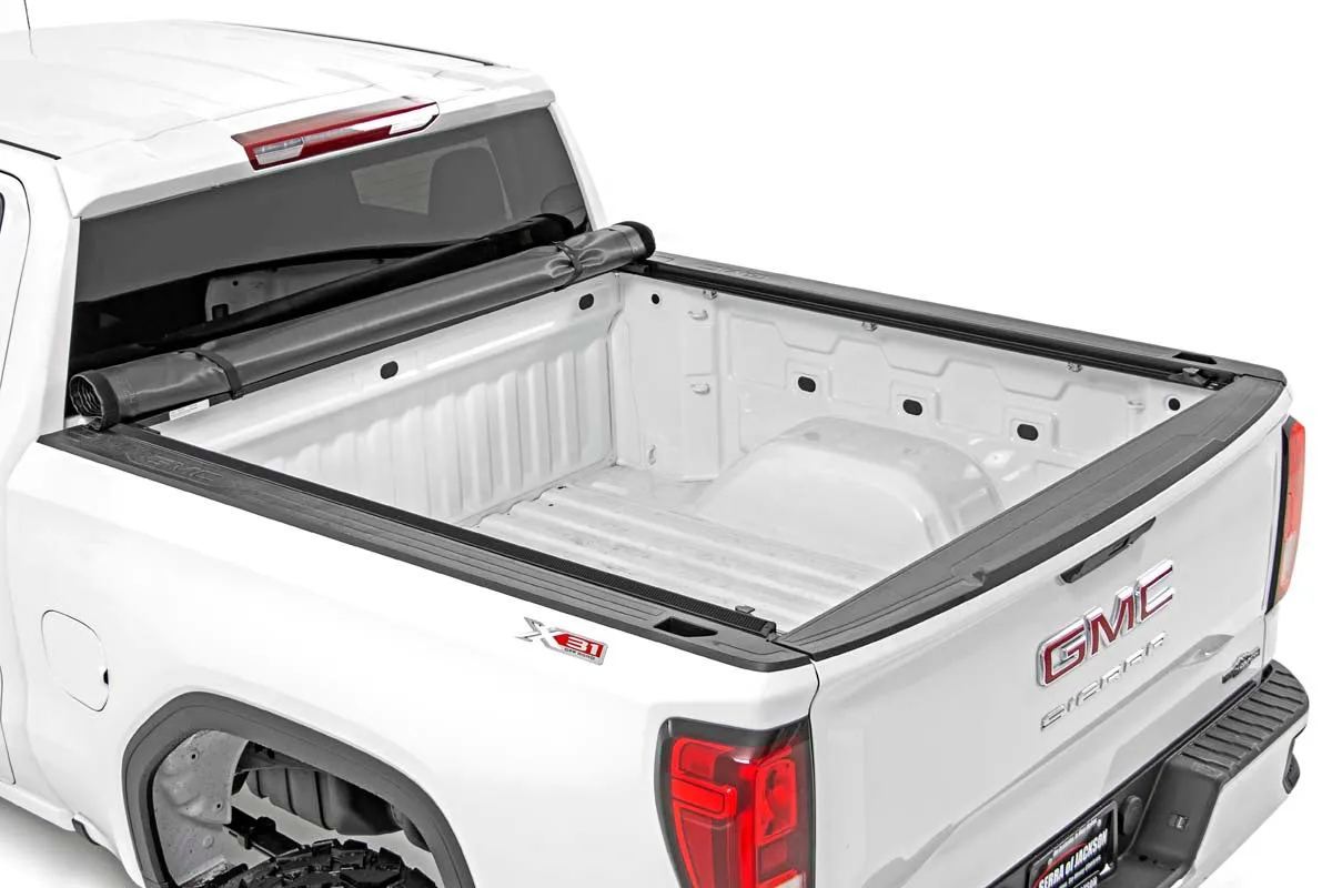 Soft Roll Up Bed Cover | 5'9" Bed | Chevrolet Silverado/GMC Sierra 1500 | 2014-2018