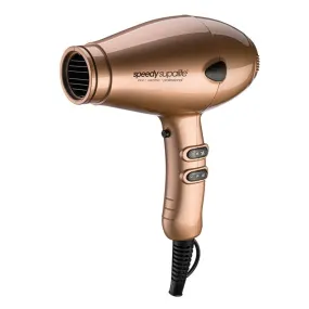 Speedy Superlite Professional Hairdryer / Gold with Diffuser