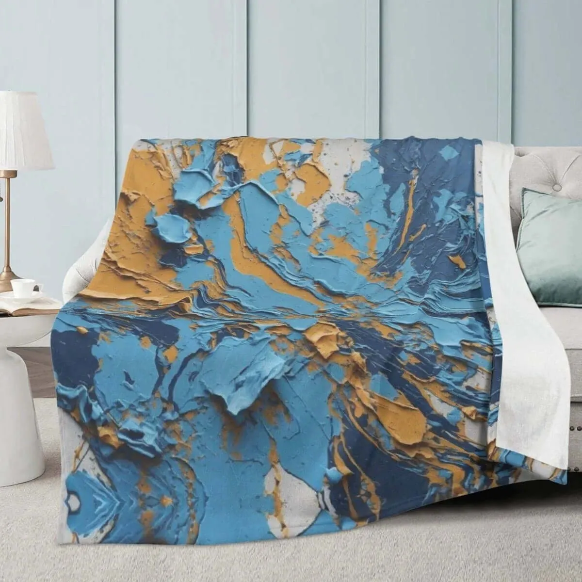 Splatter Paint Design Blanket