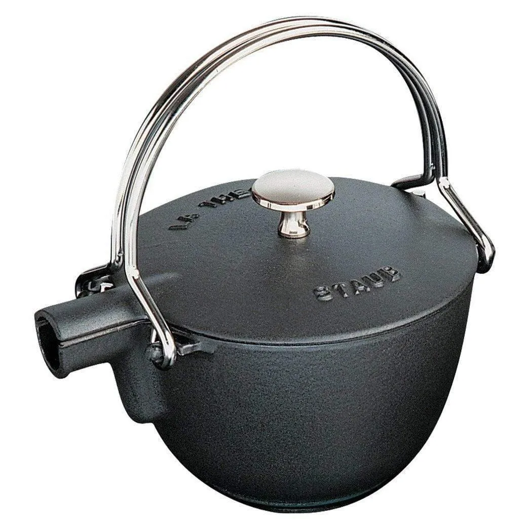 Staub Cast Iron 1-qt Round Tea Kettle