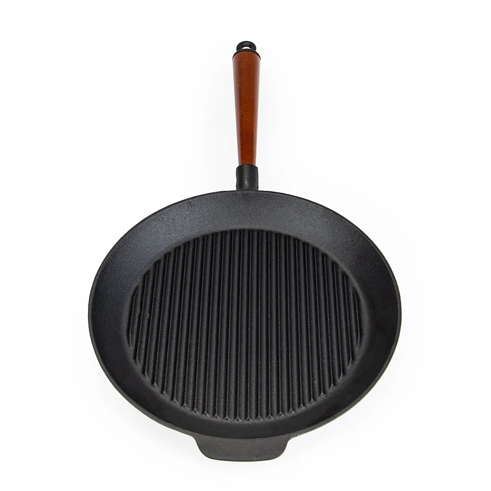 Stellar Cast Iron Grill Pan