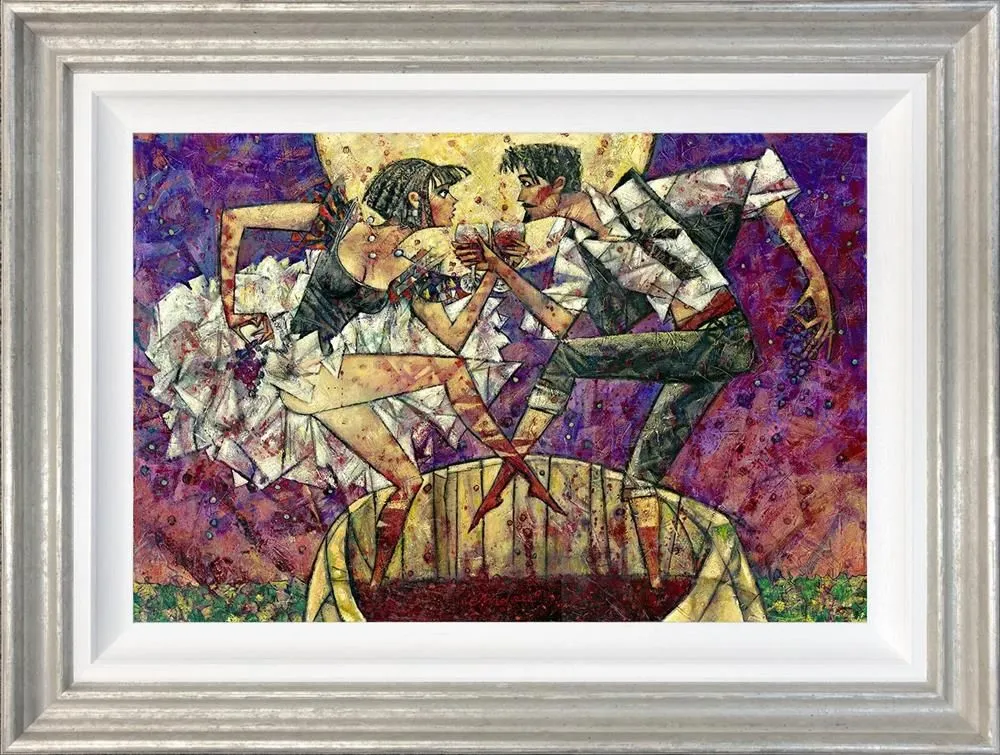 Stomping Wine Original by Andrei Protsouk SOLD