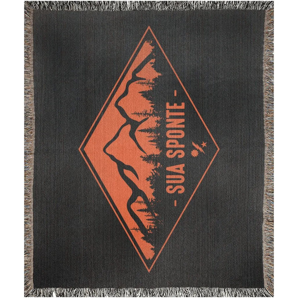 Sua Sponte Diamond Woven Blanket