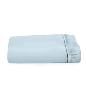 Super Soft Fitted sheet 160x200 30 CM - Sky Blue