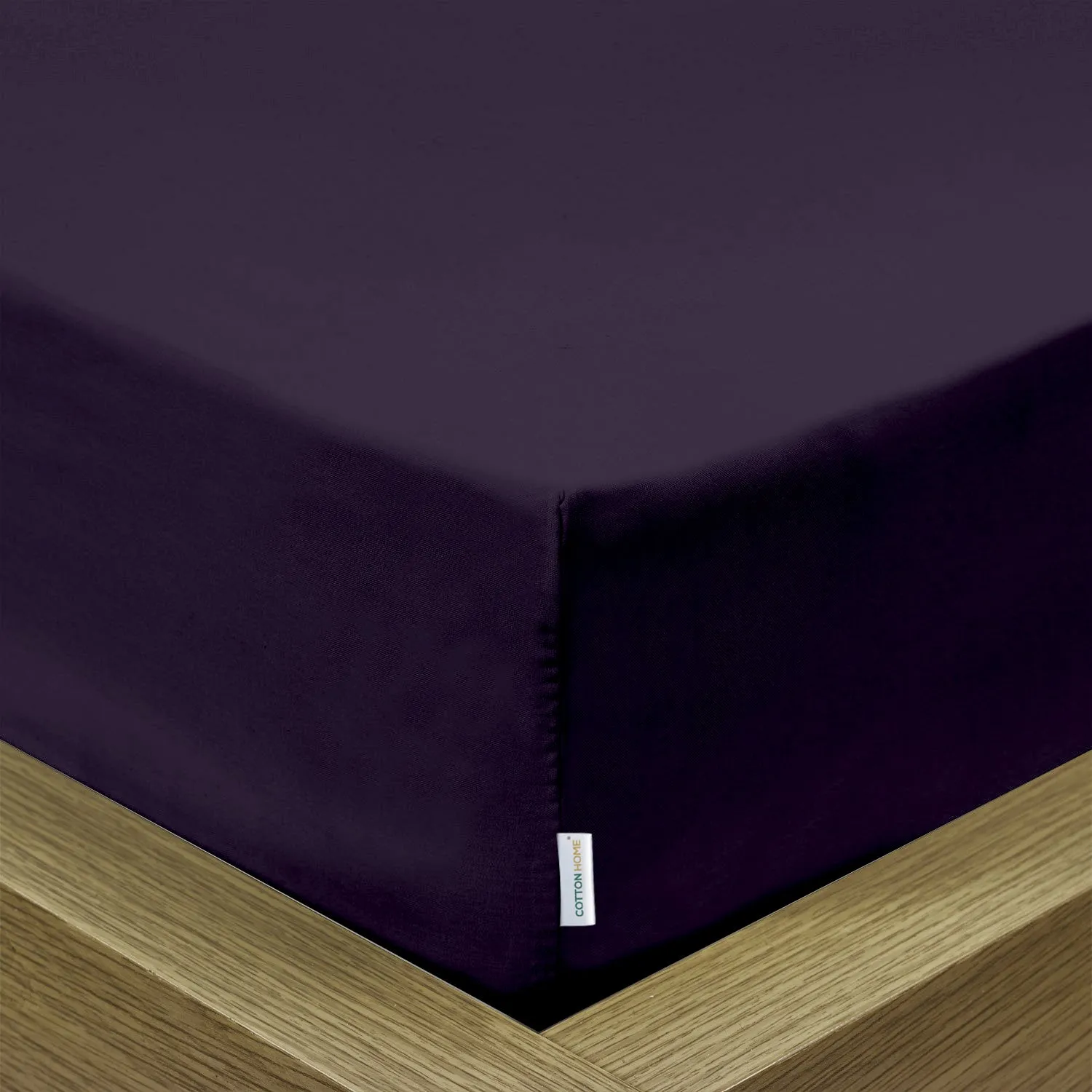 Super Soft fitted sheet 160x200 30 CM - Violet