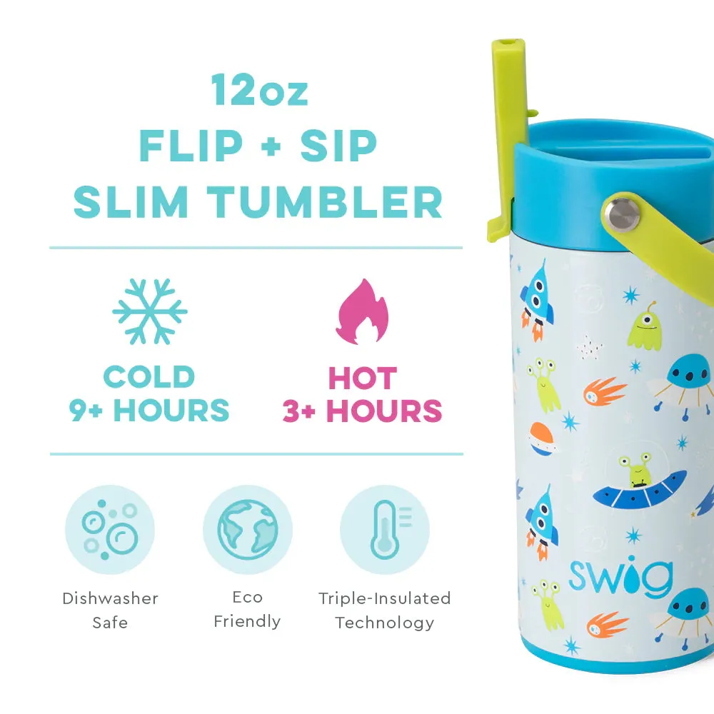 Swig Life - Space Camp Flip   Sip Slim Tumbler (12oz)