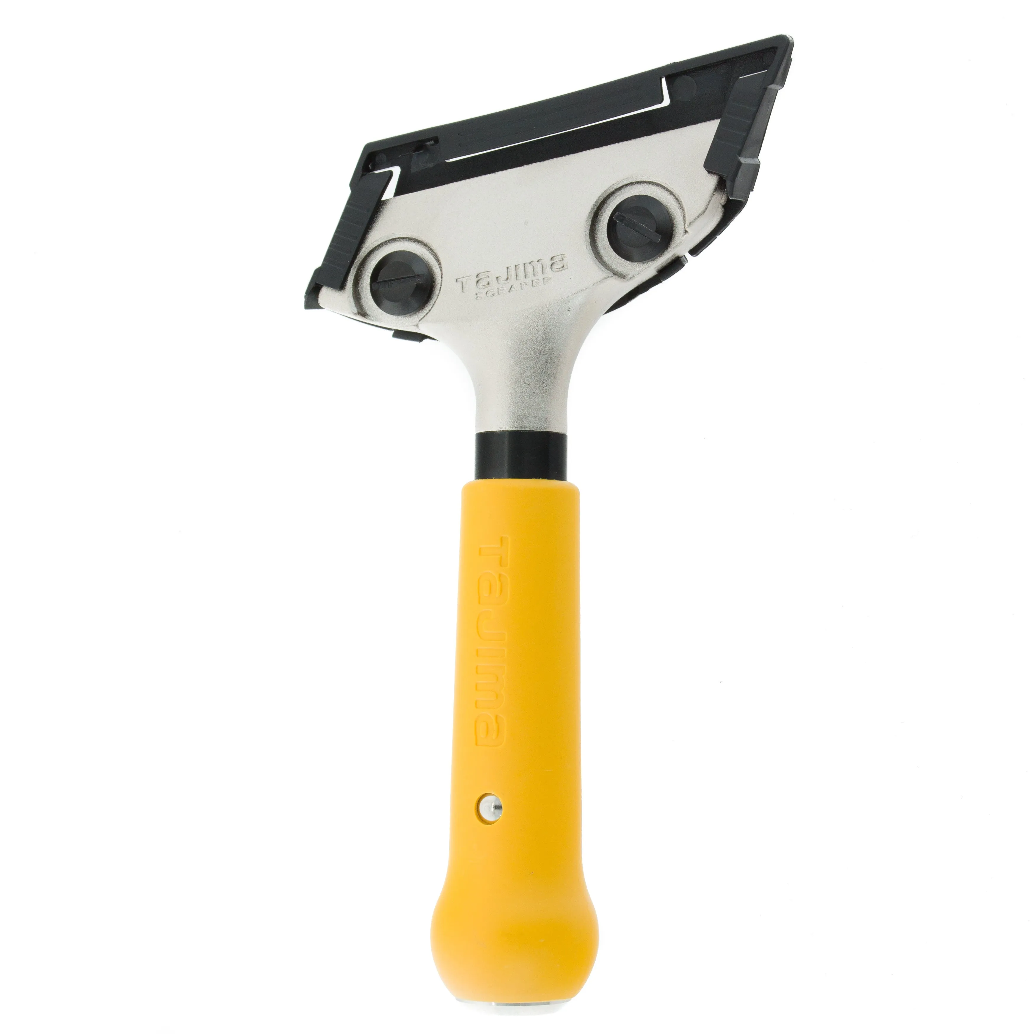 Tajima Scrape-Rite Scraper with a Professional Heavy Duty Handle and 3 Endura Solid 18MM Blades 200MM