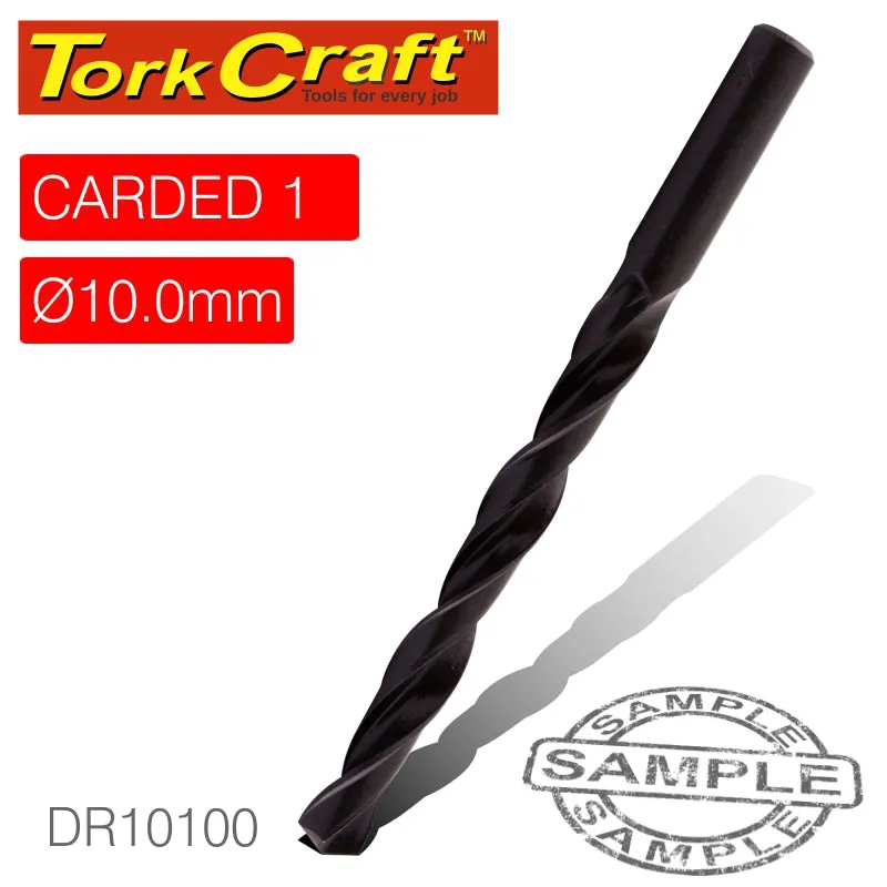 TORK CRAFT DRILL BIT HSS STANDARD 10MM 1/CARD DR10100