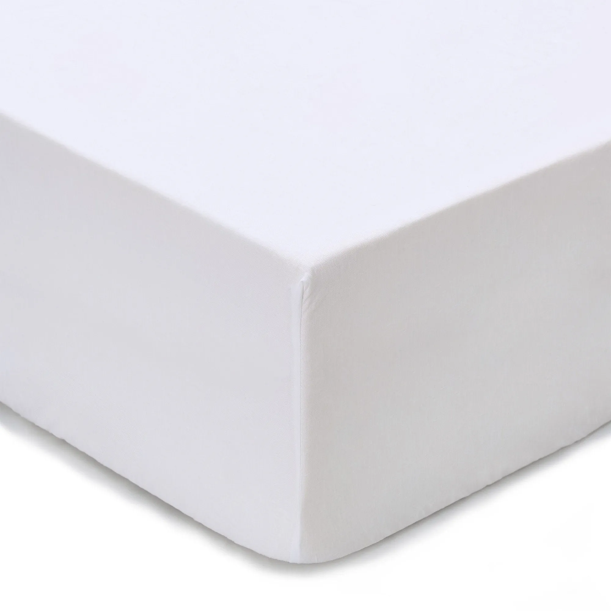 Toulon Deep Fitted Sheet [White]