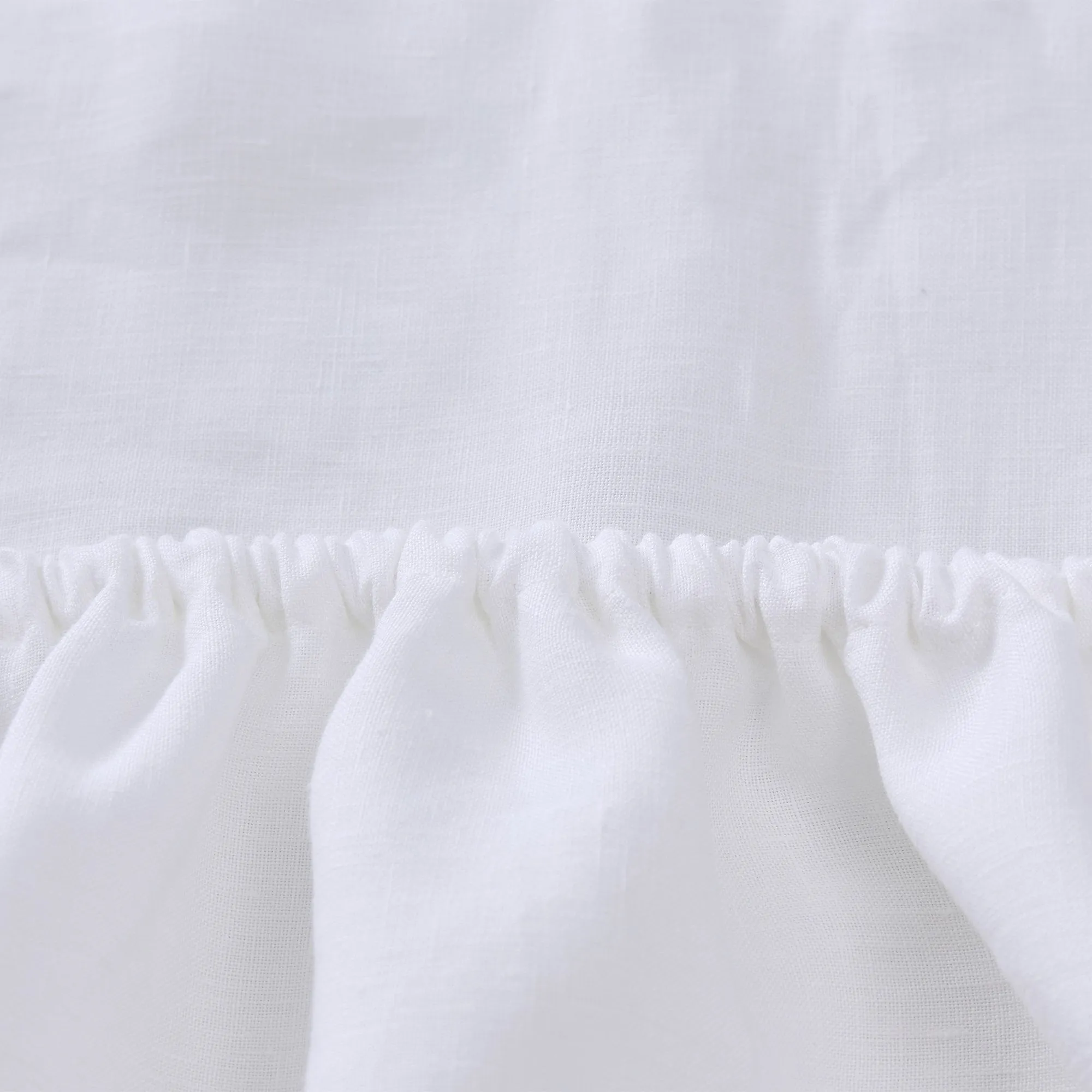 Toulon Deep Fitted Sheet [White]