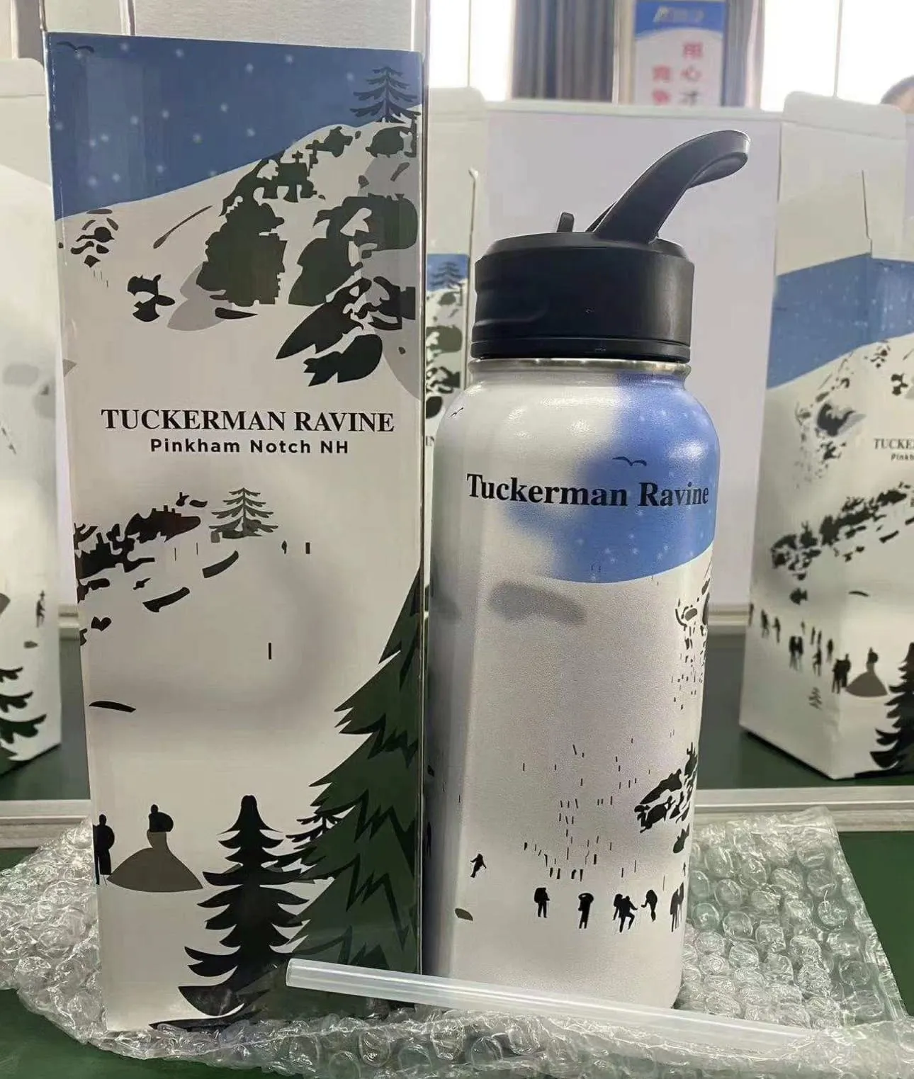 Tuckerman Ravine stainless steel water bottle 32oz