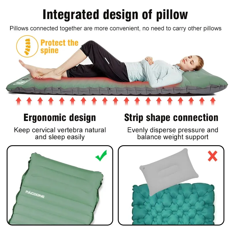 Ultralight Self-Inflating Bed