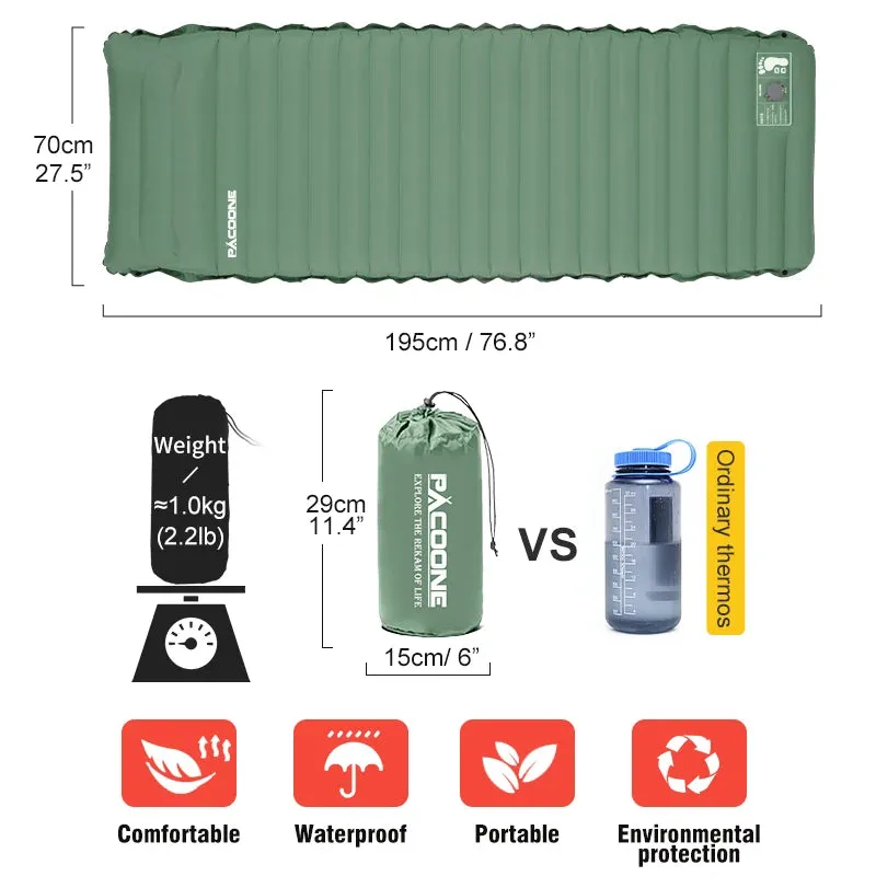 Ultralight Self-Inflating Bed