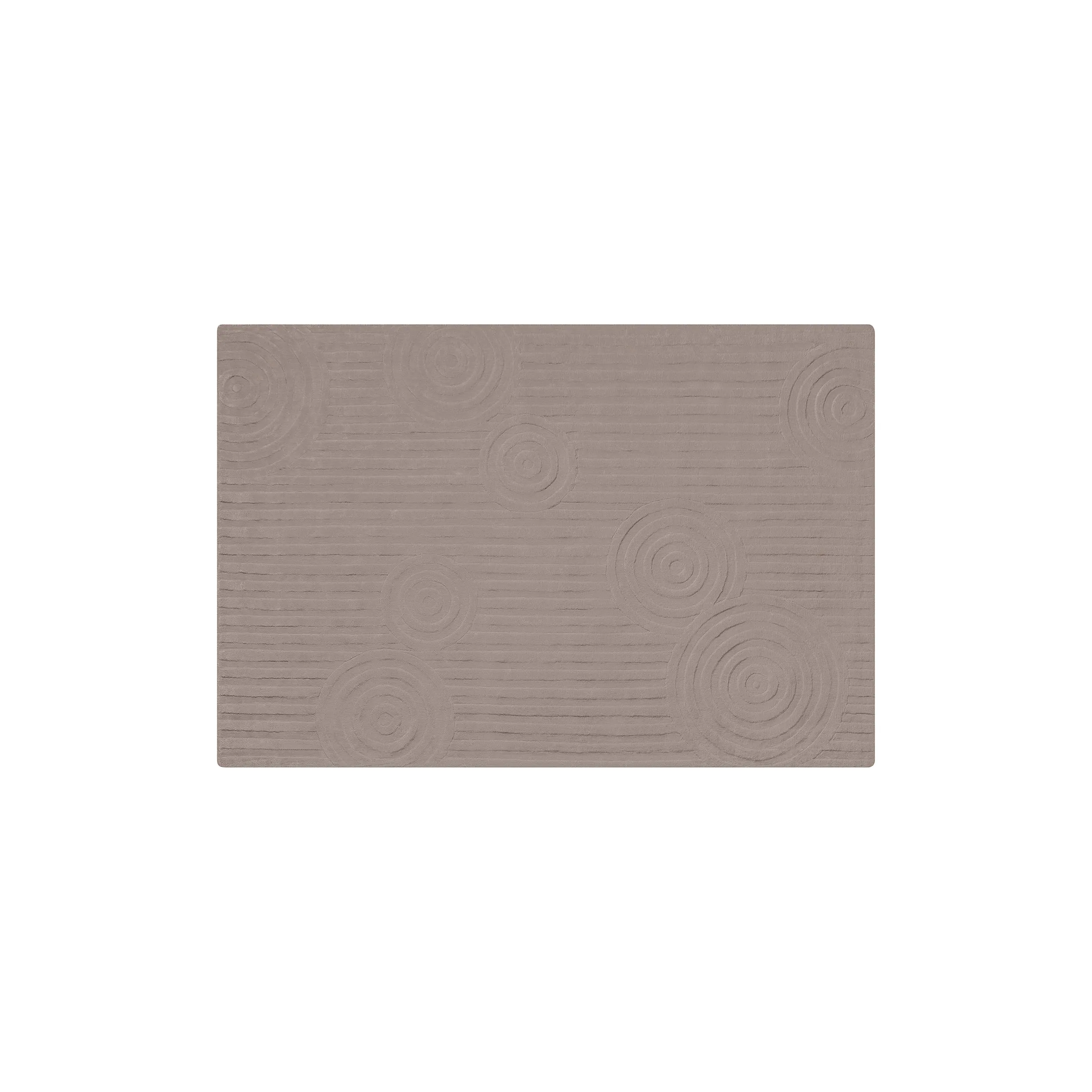 UZU Viscose Area Rug - Taupe