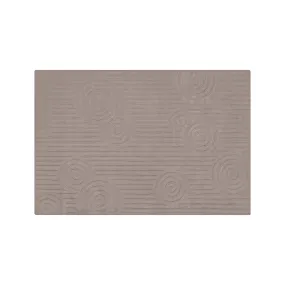 UZU Viscose Area Rug - Taupe